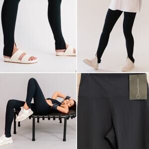 NEW époque évolution $120 orion og split front legging black, extra small NWT